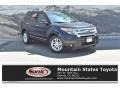 2014 Tuxedo Black Ford Explorer XLT 4WD  photo #1