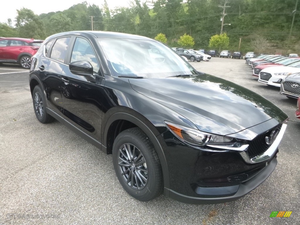 Jet Black Mica 2019 Mazda CX-5 Touring AWD Exterior Photo #134596309