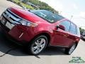 2013 Ruby Red Ford Edge SEL AWD  photo #33