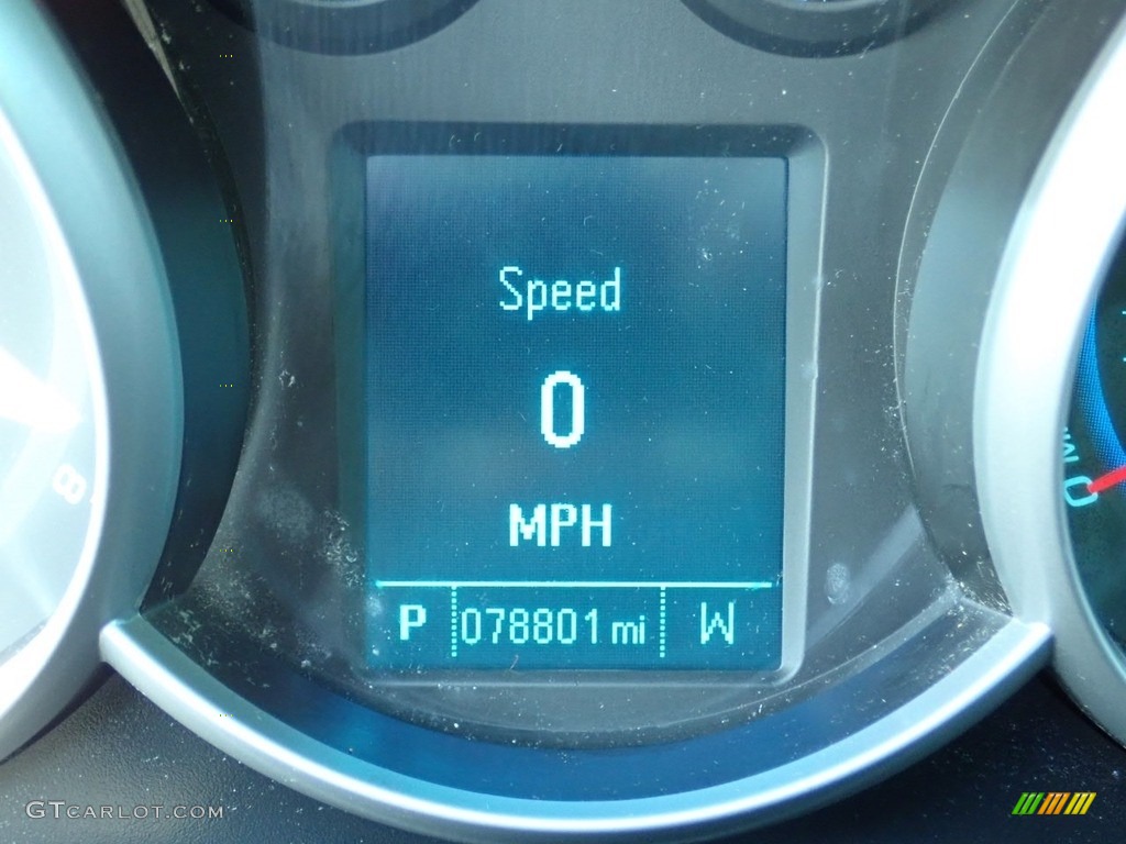 2012 Cruze LS - Autumn Red Metallic / Jet Black/Medium Titanium photo #30
