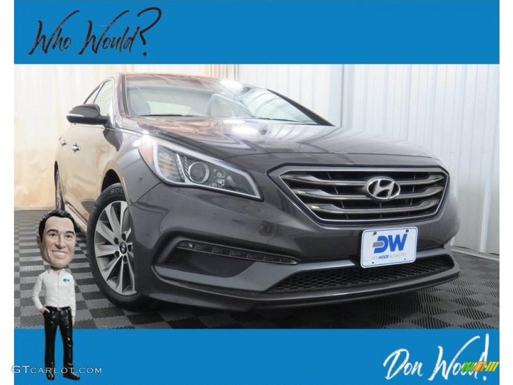 2016 Sonata Sport - Dark Truffle / Gray photo #1