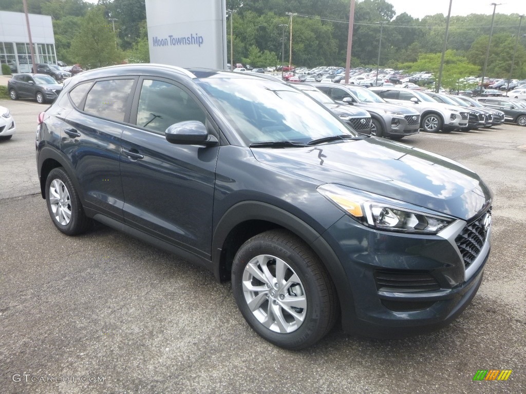 2019 Tucson Value AWD - Dusk Blue / Black photo #3