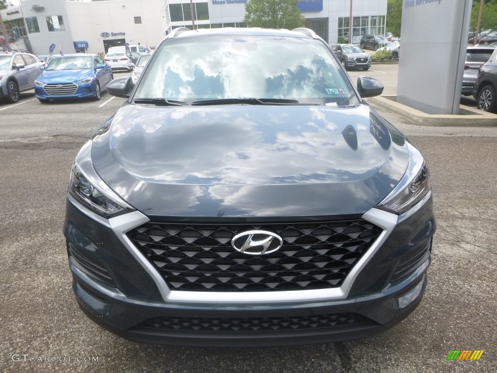 2019 Tucson Value AWD - Dusk Blue / Black photo #4