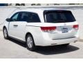 2015 White Diamond Pearl Honda Odyssey LX  photo #2