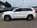 2019 Bright White Jeep Grand Cherokee Overland 4x4  photo #3