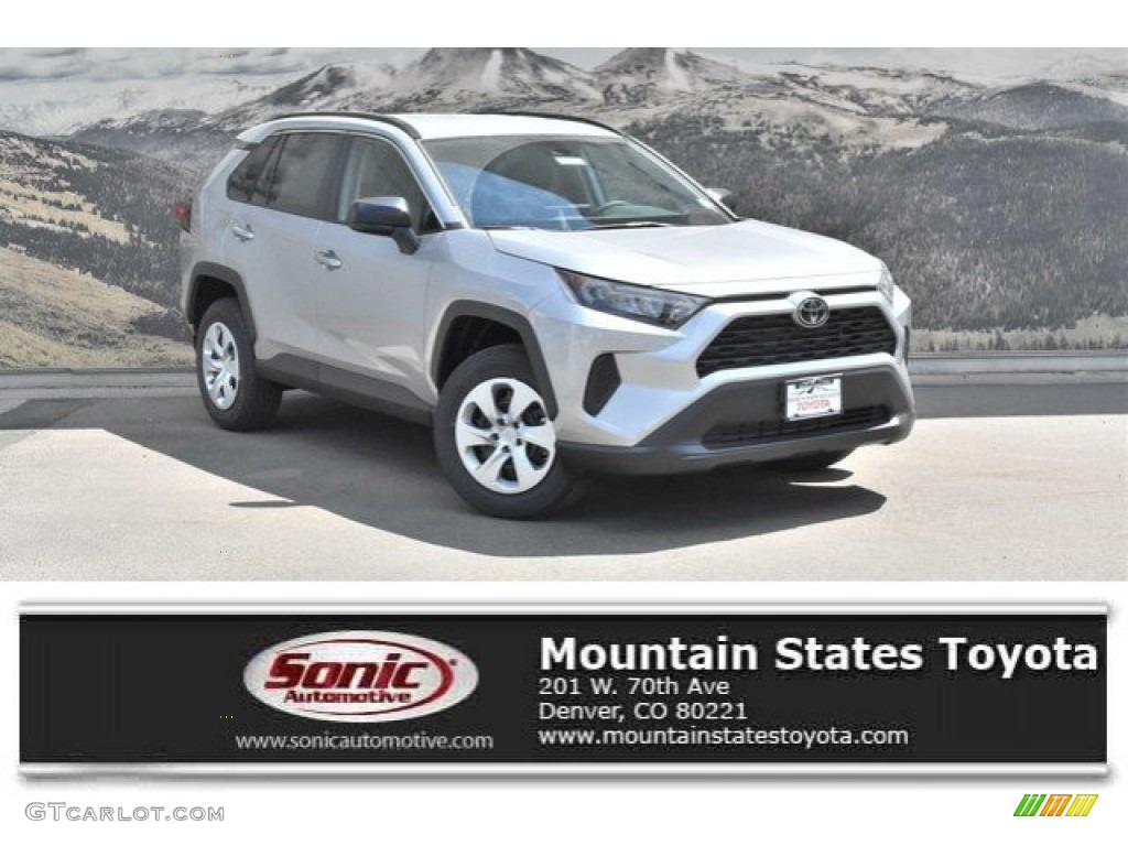 2019 RAV4 LE AWD - Silver Sky Metallic / Black photo #1