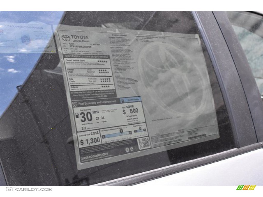 2019 RAV4 LE AWD - Silver Sky Metallic / Black photo #10