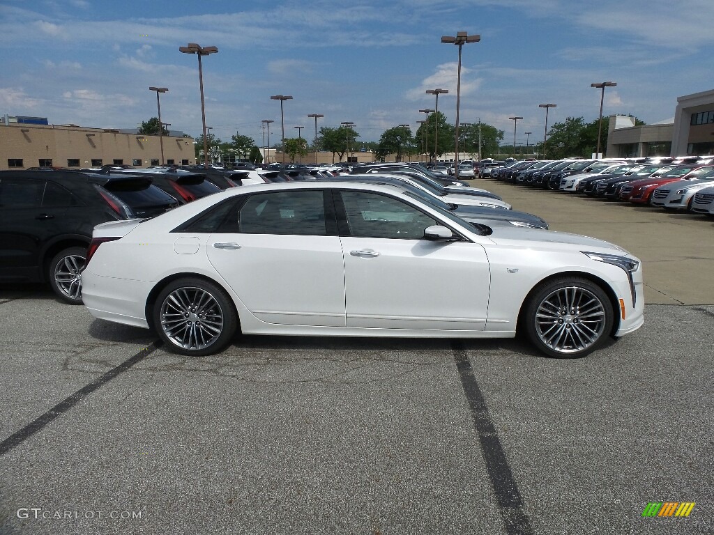 Crystal White Tricoat 2019 Cadillac CT6 Sport AWD Exterior Photo #134603016