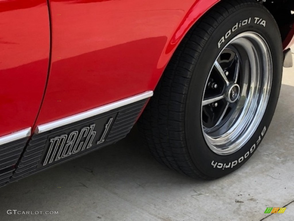 1970 Mustang Mach 1 - Red / Black photo #6