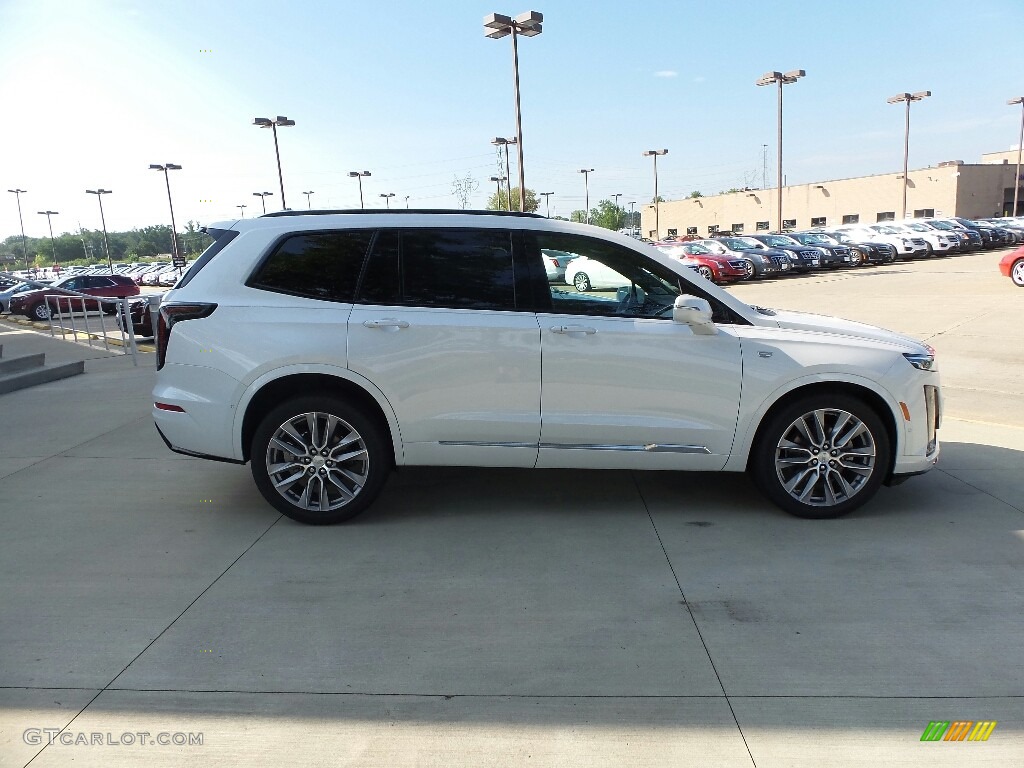 Crystal White Tricoat 2020 Cadillac XT6 Sport AWD Exterior Photo #134603565