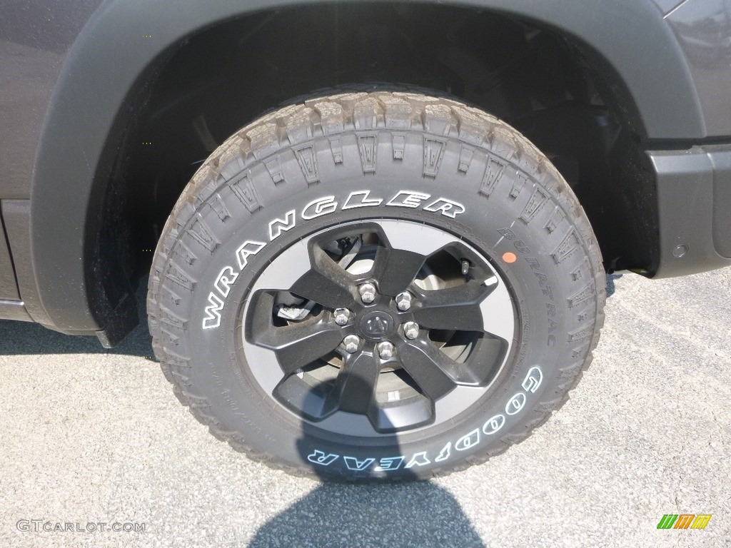 2019 1500 Rebel Crew Cab 4x4 - Granite Crystal Metallic / Black/Red photo #2