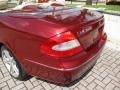 2007 Storm Red Metallic Mercedes-Benz CLK 350 Cabriolet  photo #34