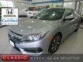 Lunar Silver Metallic 2016 Honda Civic LX-P Coupe