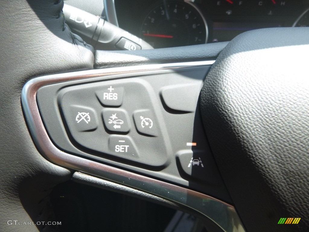 2020 Chevrolet Equinox Premier AWD Jet Black Steering Wheel Photo #134607621