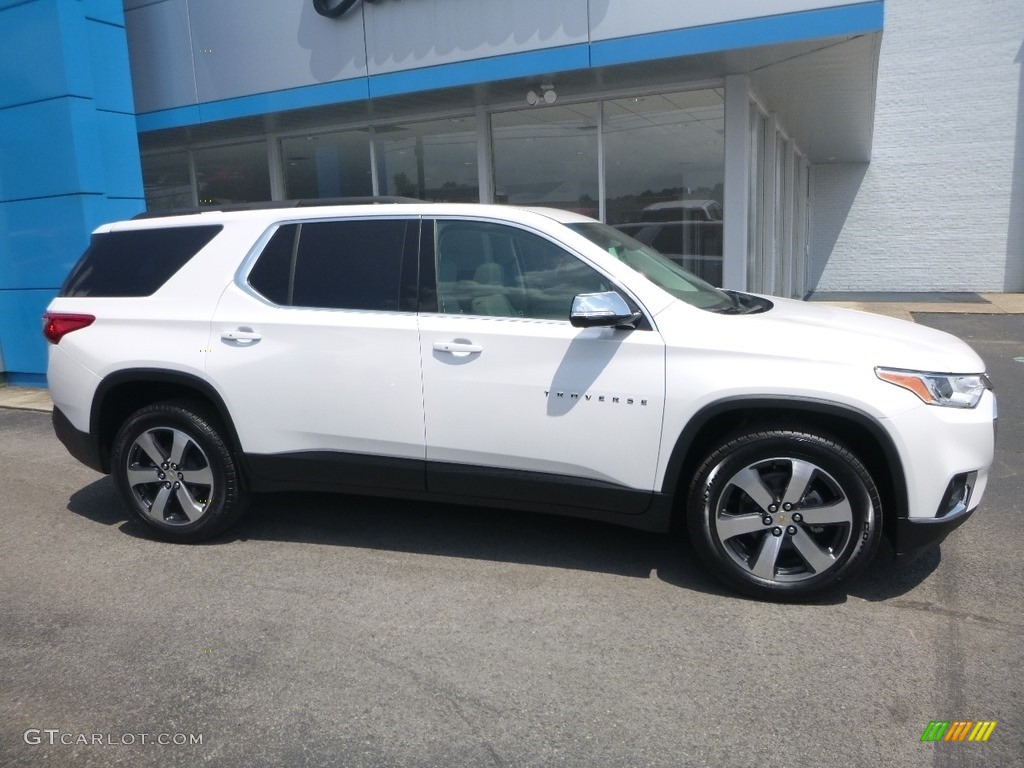 Iridescent Pearl Tricoat 2020 Chevrolet Traverse LT AWD Exterior Photo #134608740