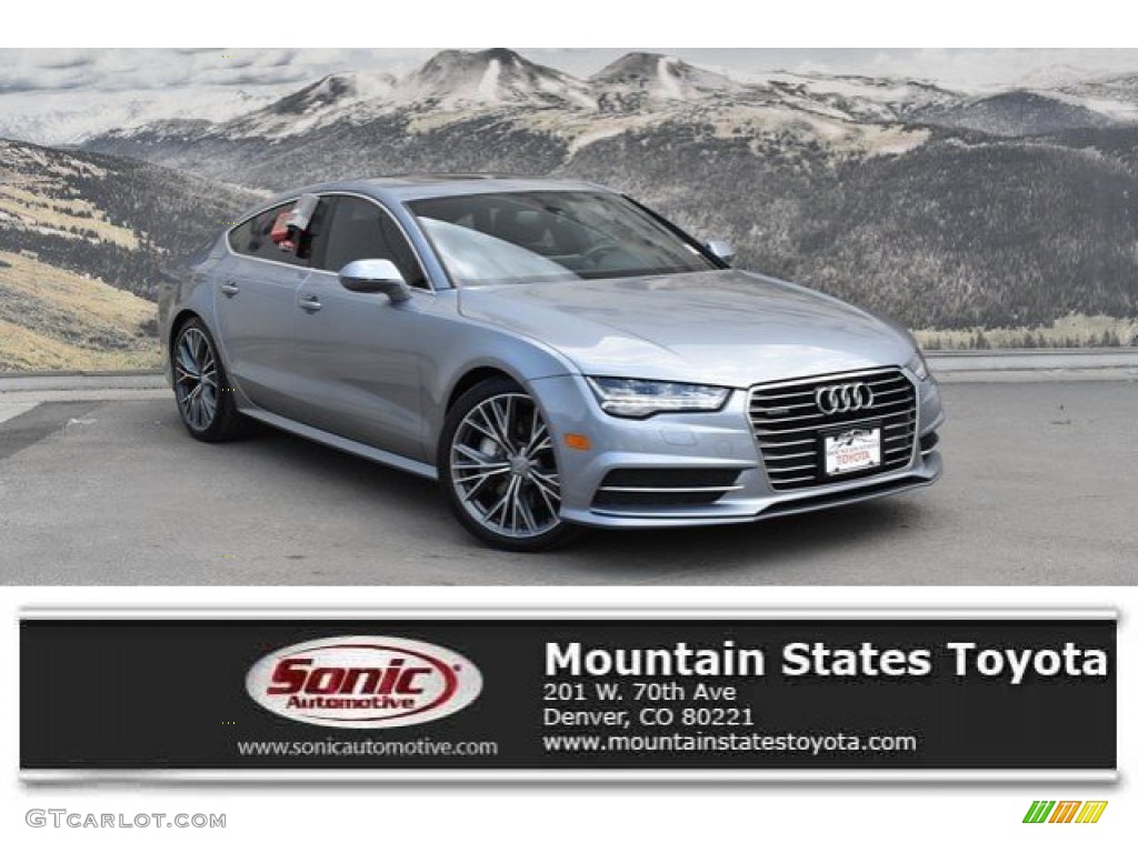 2017 A7 3.0 TFSI Premium Plus quattro - Tornado Gray Metallic / Black photo #1