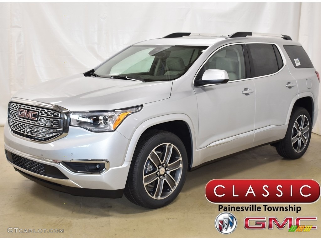 White Frost Tricoat GMC Acadia