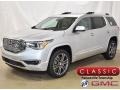 2019 White Frost Tricoat GMC Acadia Denali AWD  photo #1