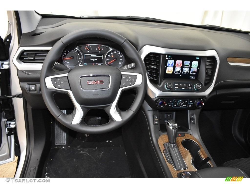 2019 GMC Acadia SLE Jet Black Dashboard Photo #134610357