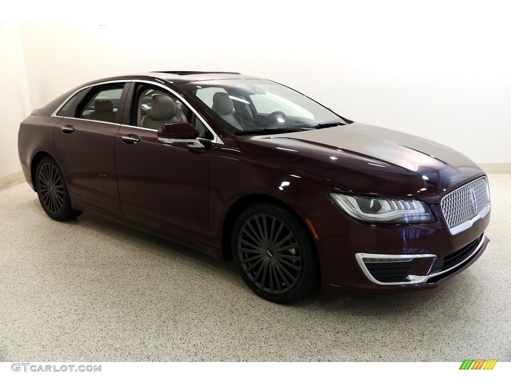 2017 MKZ Reserve - Burgundy Velvet / Cappuccino photo #1