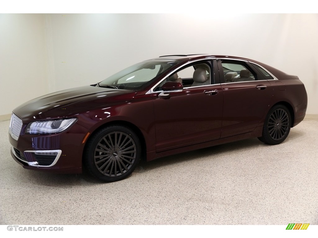 2017 MKZ Reserve - Burgundy Velvet / Cappuccino photo #3