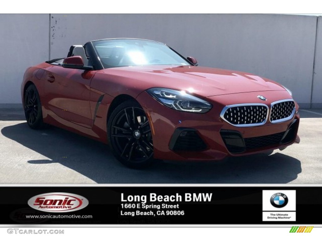 2019 Z4 sDrive30i - San Francisco Red / Ivory White photo #1