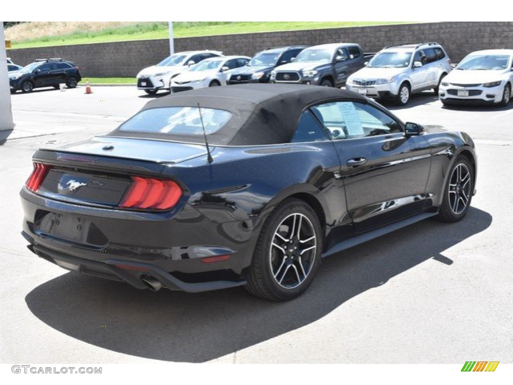 2018 Mustang EcoBoost Premium Convertible - Shadow Black / Ebony photo #6