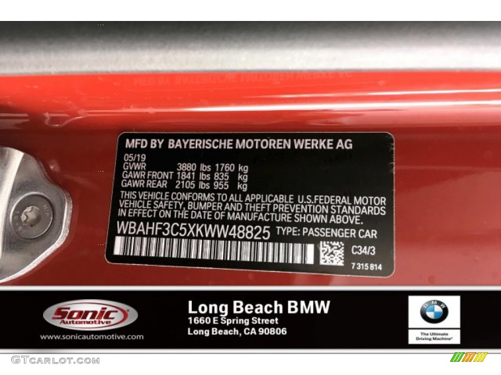 2019 Z4 sDrive30i - San Francisco Red / Ivory White photo #11