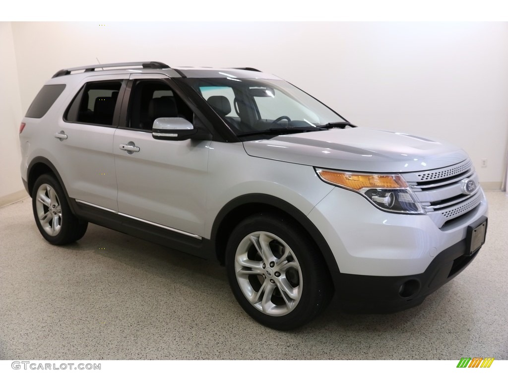 2015 Explorer Limited 4WD - Ingot Silver / Charcoal Black photo #1