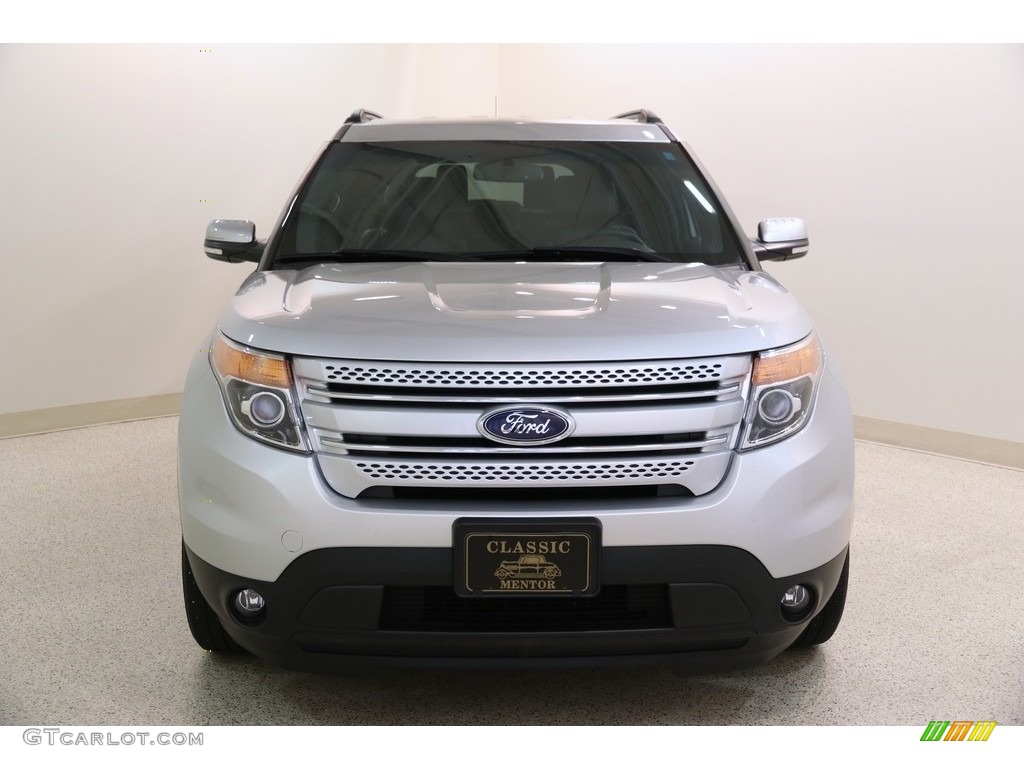 2015 Explorer Limited 4WD - Ingot Silver / Charcoal Black photo #2