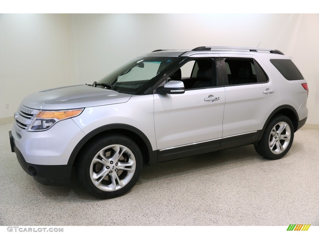 2015 Explorer Limited 4WD - Ingot Silver / Charcoal Black photo #3
