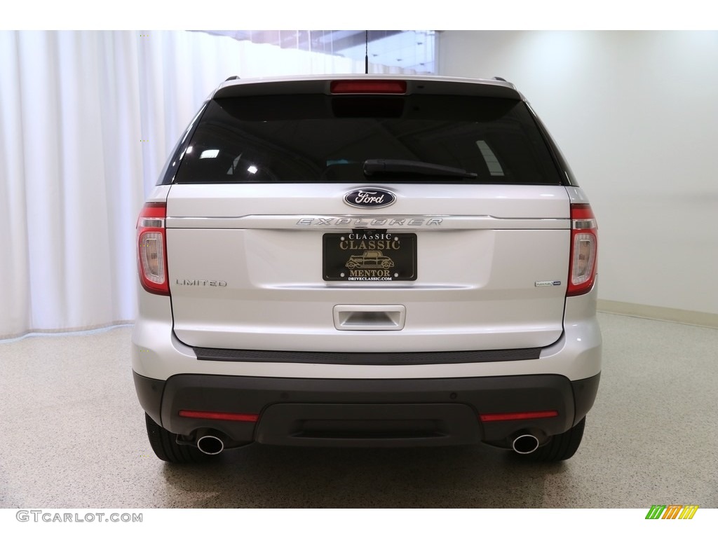 2015 Explorer Limited 4WD - Ingot Silver / Charcoal Black photo #23