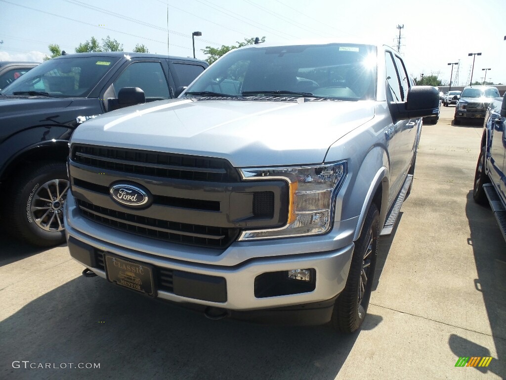 2019 F150 XLT SuperCrew 4x4 - Ingot Silver / Earth Gray photo #1