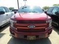 2019 Ruby Red Ford F150 Lariat SuperCrew 4x4  photo #2