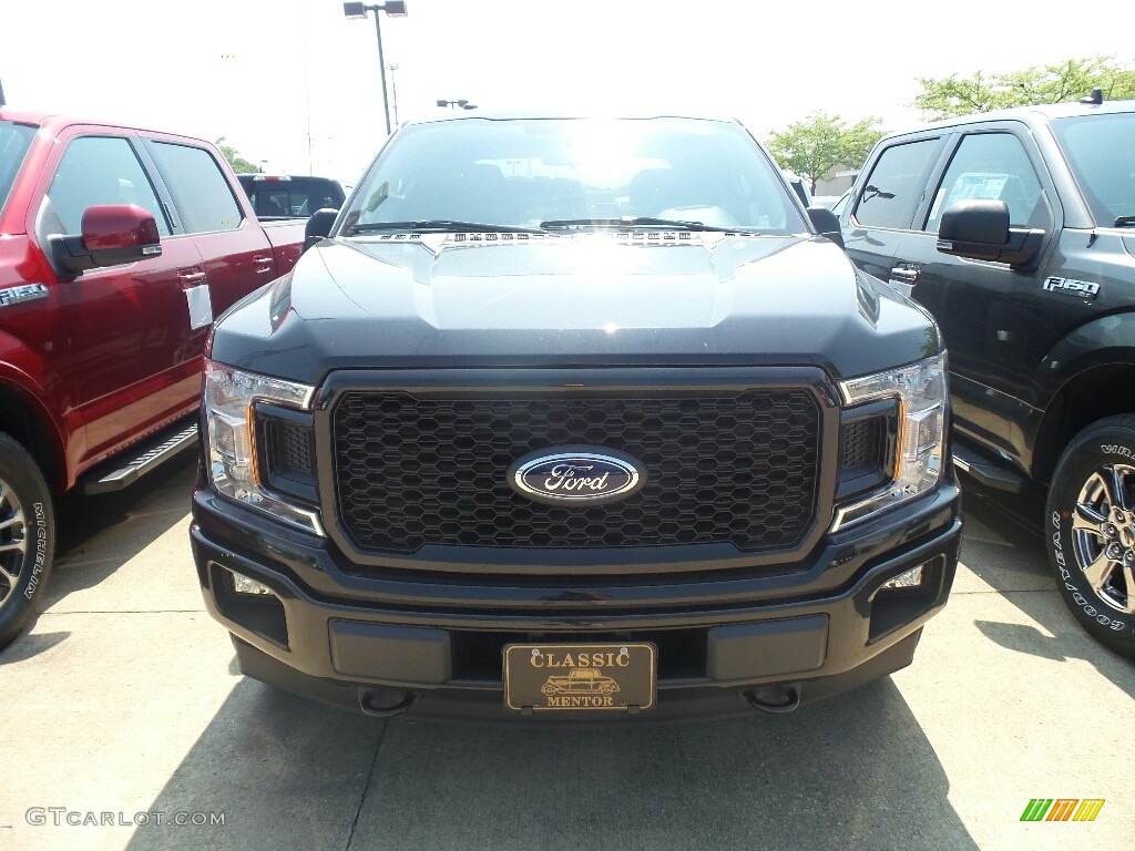 2019 F150 STX SuperCrew 4x4 - Agate Black / Black photo #2