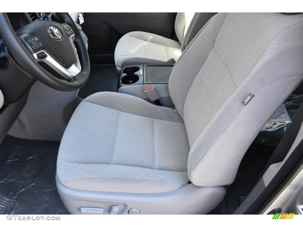 Ash Interior 2020 Toyota Sienna LE AWD Photo #134613102