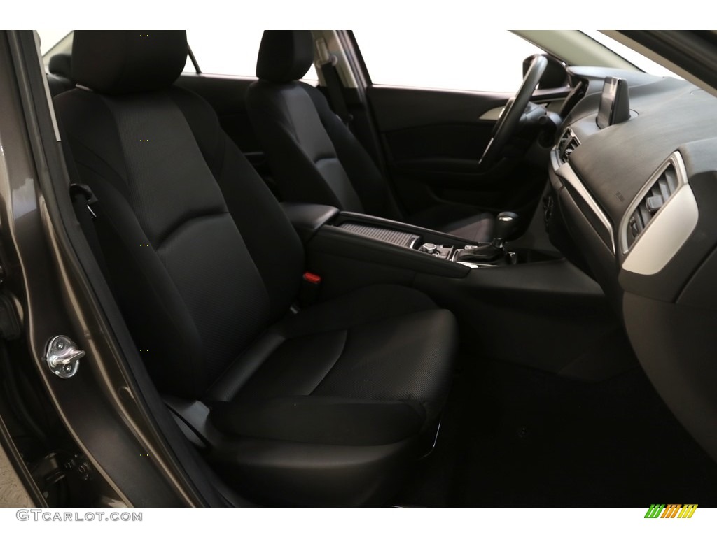 2017 MAZDA3 Sport 4 Door - Titanium Flash Mica / Black photo #17