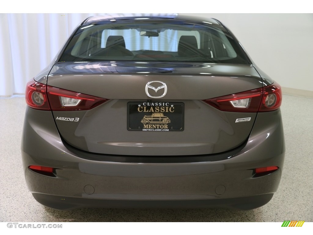 2017 MAZDA3 Sport 4 Door - Titanium Flash Mica / Black photo #20