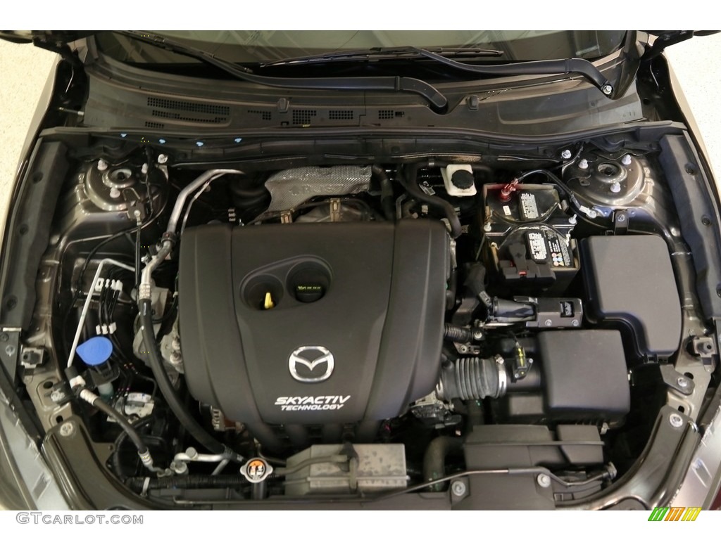 2017 MAZDA3 Sport 4 Door - Titanium Flash Mica / Black photo #21