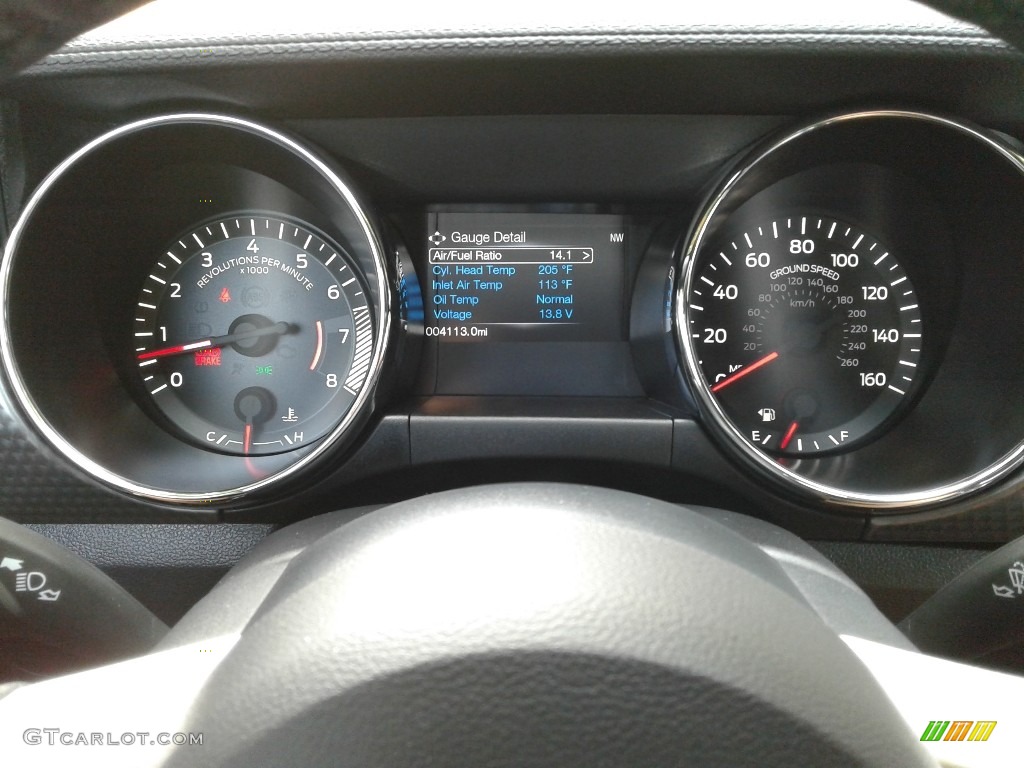 2017 Ford Mustang GT Coupe Gauges Photo #134614233