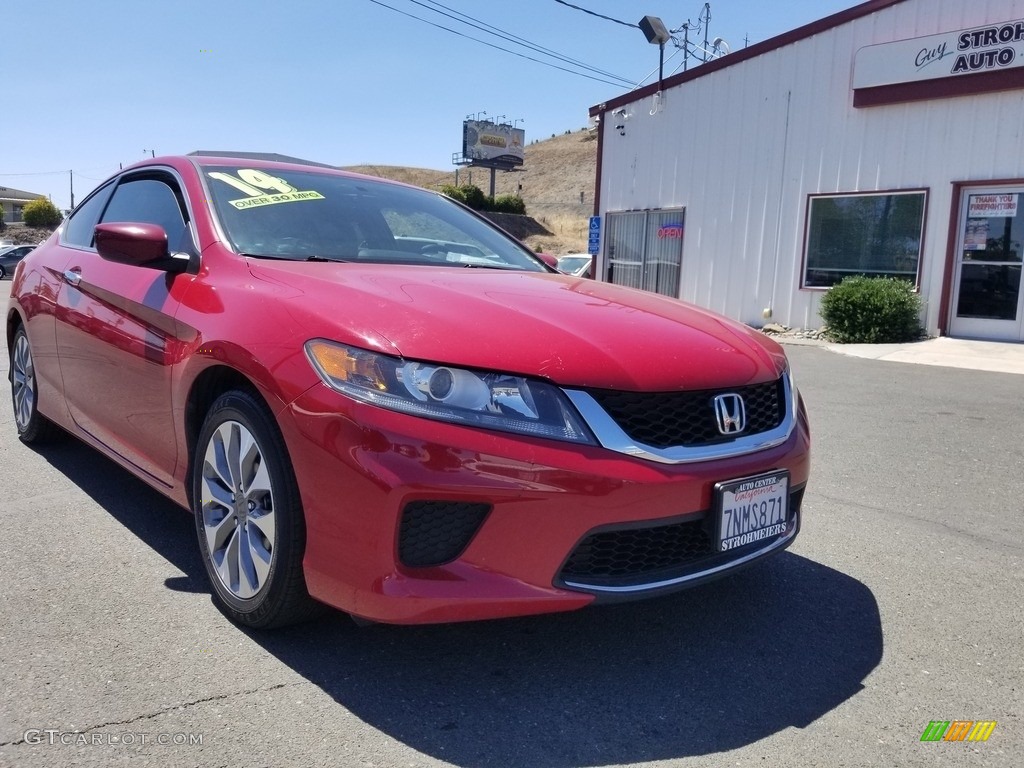 2014 Accord LX-S Coupe - San Marino Red / Black photo #1