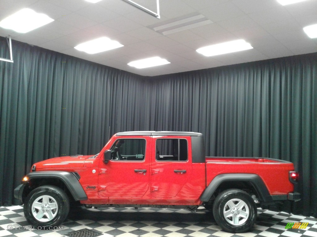 2020 Gladiator Sport 4x4 - Firecracker Red / Black photo #1