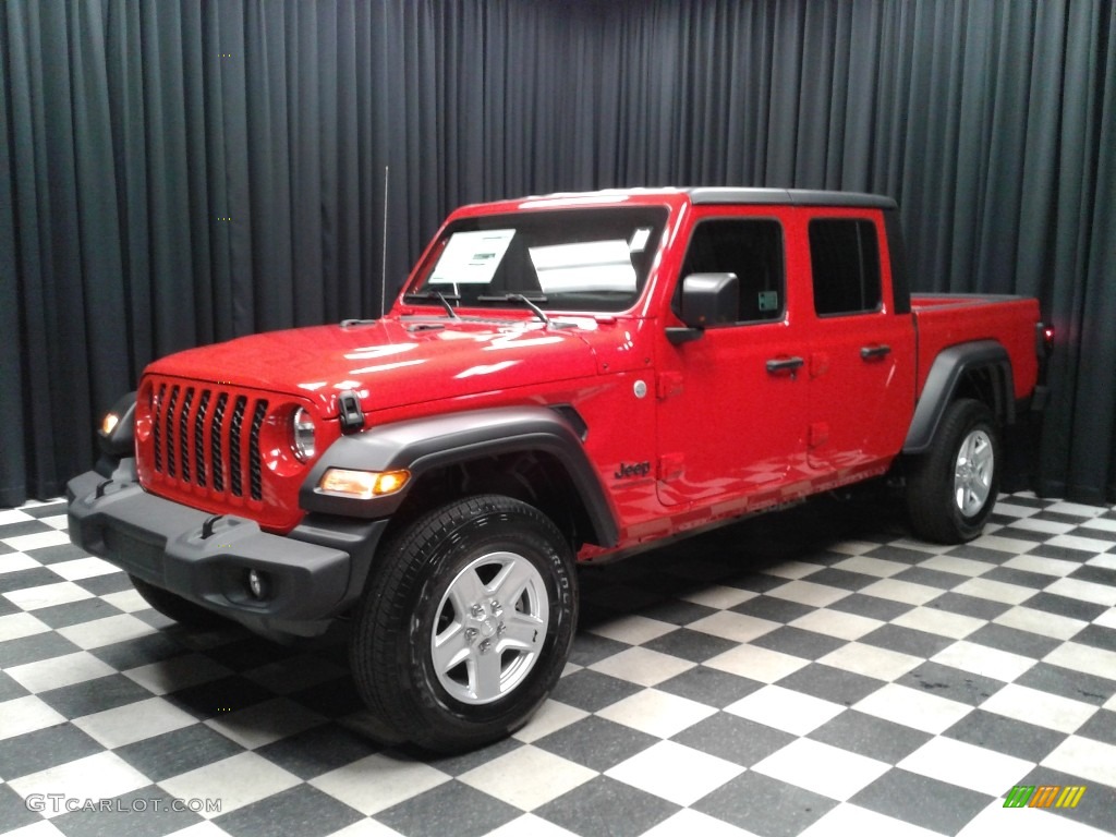 2020 Gladiator Sport 4x4 - Firecracker Red / Black photo #2