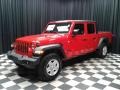 2020 Firecracker Red Jeep Gladiator Sport 4x4  photo #2