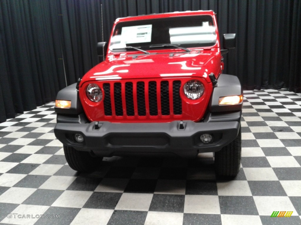 2020 Gladiator Sport 4x4 - Firecracker Red / Black photo #3