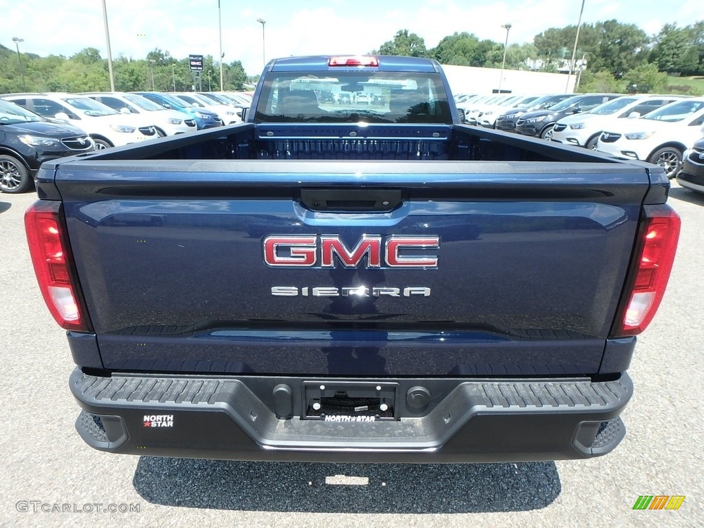 2019 Sierra 1500 Regular Cab 4WD - Pacific Blue Metallic / Jet Black photo #8