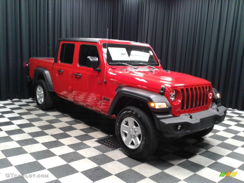 2020 Gladiator Sport 4x4 - Firecracker Red / Black photo #4