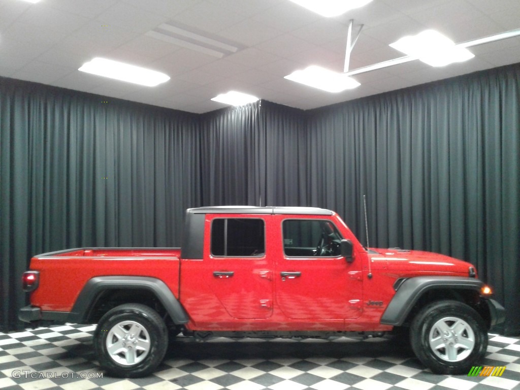 2020 Gladiator Sport 4x4 - Firecracker Red / Black photo #5