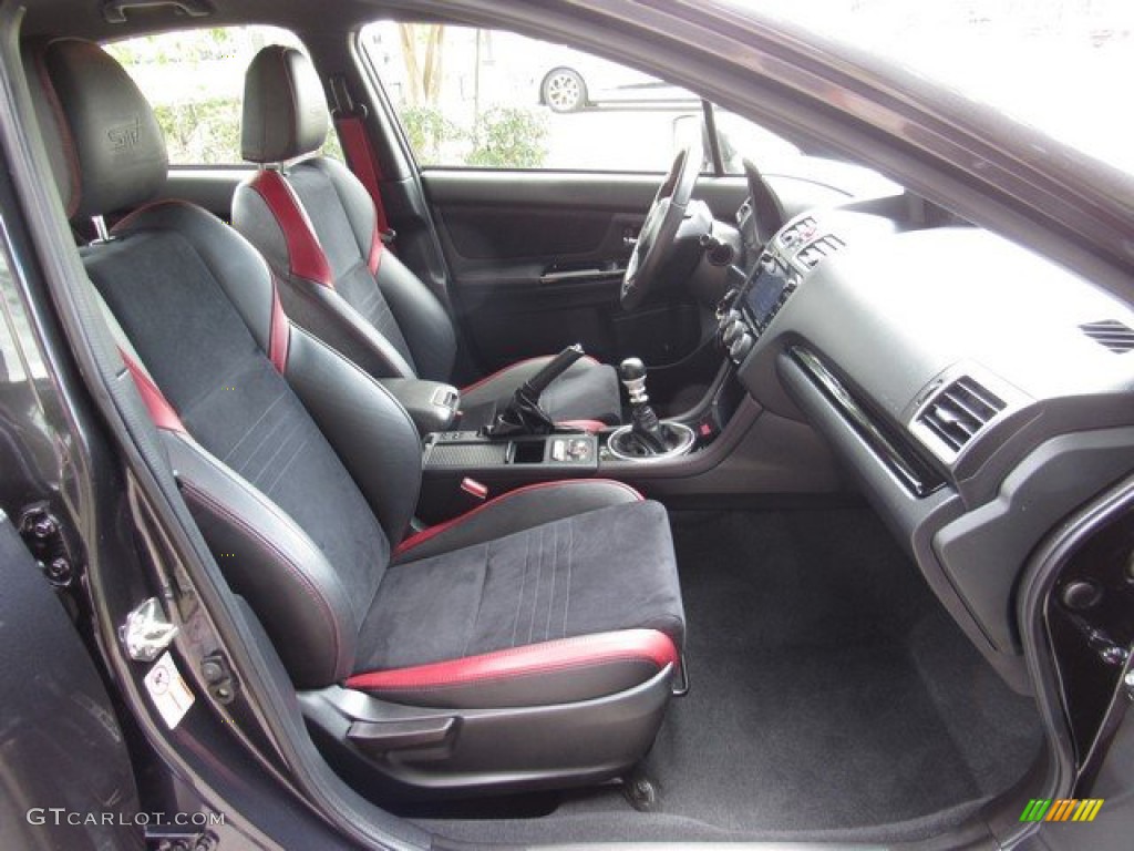 2018 WRX STI - Dark Gray Metallic / Carbon Black photo #3