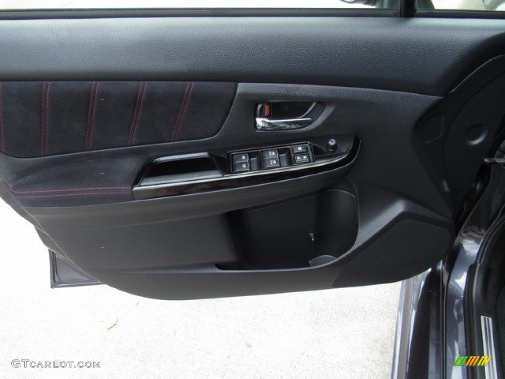 2018 WRX STI - Dark Gray Metallic / Carbon Black photo #24